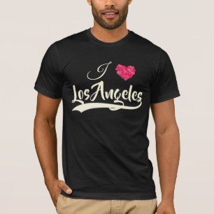 Ik hou van Los Angeles. Gepersonaliseerde T-Shirt