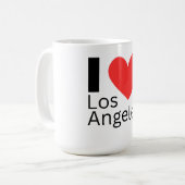 Ik hou van Los Angeles Koffiemok (Voorkant links)