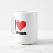 Ik hou van Los Angeles Koffiemok (Voorkant links)