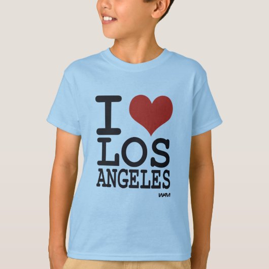 Ik hou van Los Angeles - LA T-shirt (Voorkant)