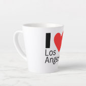 Ik hou van Los Angeles Latte Mok (Linkerhoek)