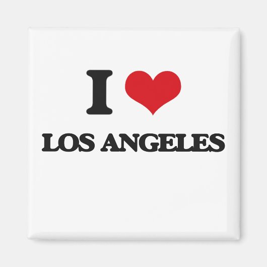 Ik hou van Los Angeles Magneet (Voorkant)