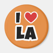Ik hou van Los Angeles Magneet (Voorkant)