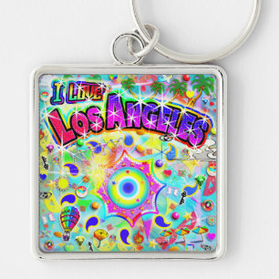 IK HOU VAN Los Angeles Mystic Dance  Sleutelhanger
