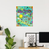 IK HOU VAN Los Angeles Nu Era Poster (Thuiskantoor)