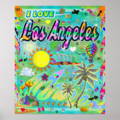 IK HOU VAN Los Angeles Nu Era Poster (Voorkant)