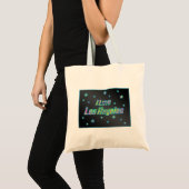 Ik hou van Los Angeles Smile Bag Tote Bag (Voorkant (product))