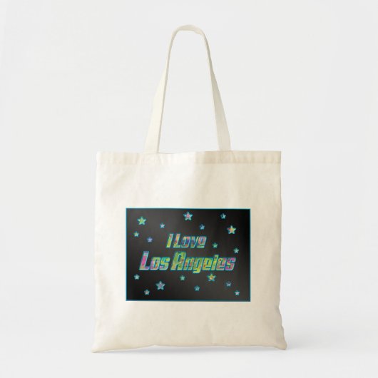 Ik hou van Los Angeles Smile Bag Tote Bag (Voorkant)