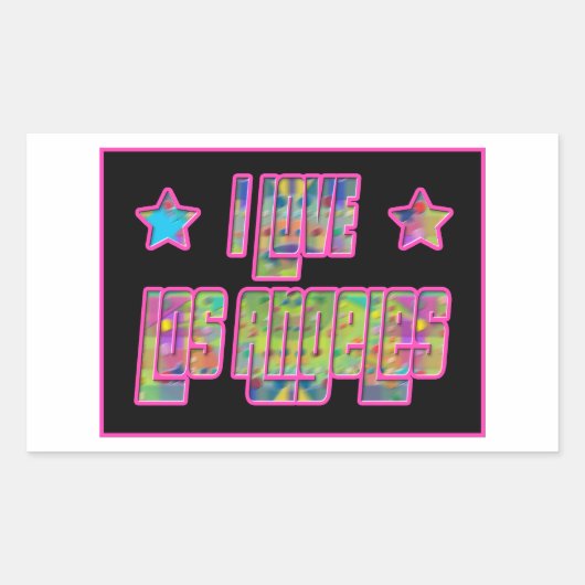 Ik hou van Los Angeles Smile Drama Sticker (Voorkant)