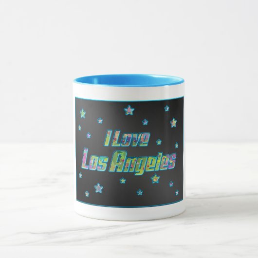 Ik hou van Los Angeles Smile Stars Mok Cup (Midden)