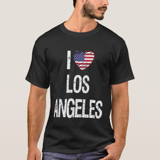 Ik hou van Los Angeles T-shirt (Voorkant)