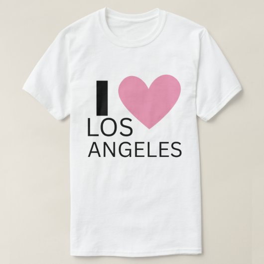 Ik hou van Los Angeles T-shirt (Design voorkant)