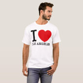 Ik hou van Los Angeles T-shirt (Voorkant volledig)