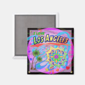 Ik hou van Los Angeles True Progress Magnet (Voorkant / Achterkant)
