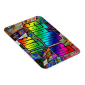 Ik hou van Los Angeles Twist Magnet Magneet (Rechterzijde)