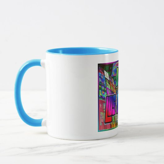 Ik hou van Los Angeles Twist Mok (Links)