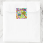 Ik hou van Los Angeles Vacation Target Sticker (Tas)