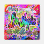 IK HOU VAN Los Angeles Vista Express Magnet (Voorkant)