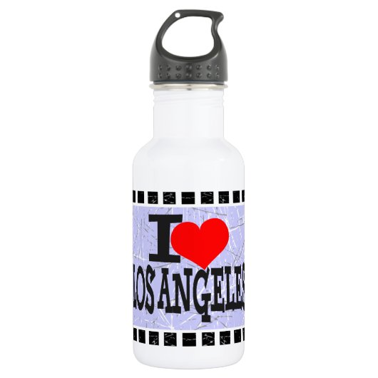Ik hou van Los Angeles - Waterfles (Voorkant)