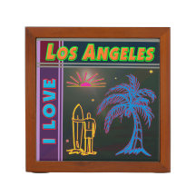 "IK HOU VAN Los Angeles" Zon Palm&Surfer Bureauprg