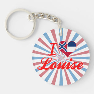 Ik hou van Louise, Mississippi Sleutelhanger