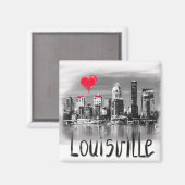 Ik hou van Louisville Magneet (Voorkant / Achterkant)