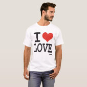 Ik hou van LOVE T-shirt (Voorkant volledig)
