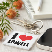 Ik hou van Lowell Sleutelhanger (Voorkant Rechts)