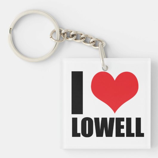 Ik hou van Lowell Sleutelhanger (voorkant)