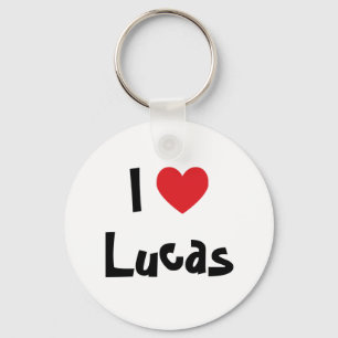 Ik hou van Lucas Sleutelhanger