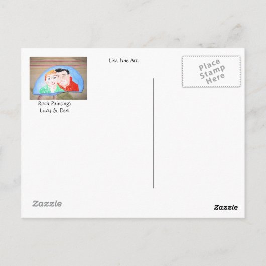 Ik hou van Lucy Briefkaart (Achterkant)