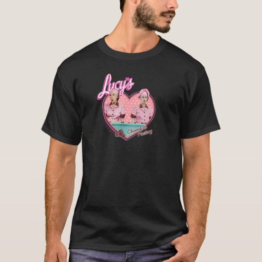 Ik hou van Lucy Chocolate Factory T-shirt (Voorkant)