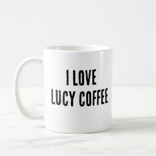 Ik hou van Lucy Coffee Mok
