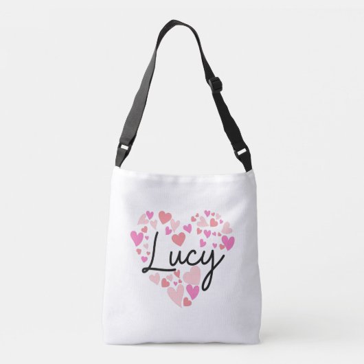 Ik hou van Lucy Crossbody Tas (Achterkant)