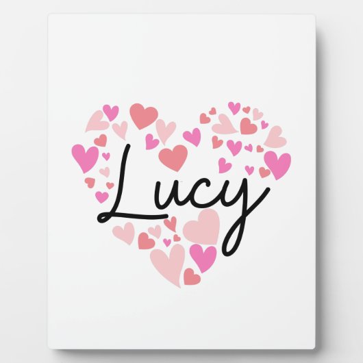 Ik hou van Lucy Fotoplaat (Voorkant)