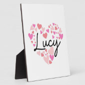 Ik hou van Lucy Fotoplaat (Zijkant)