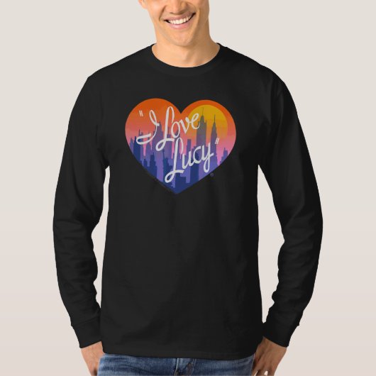 Ik hou van Lucy hart van de stad T-shirt (Voorkant)