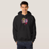 Ik hou van Lucy Hot Hoodie (Voorkant volledig)