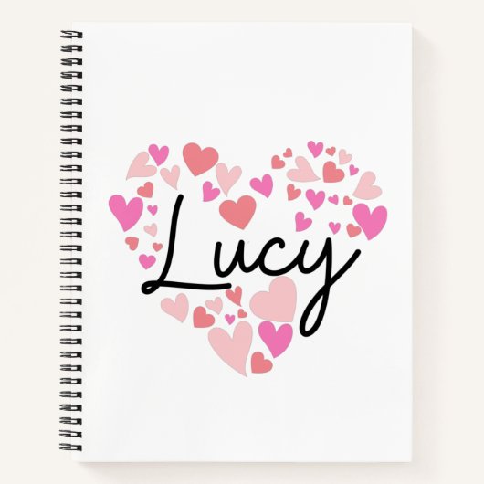 Ik hou van Lucy Notitieboek (Voorkant)