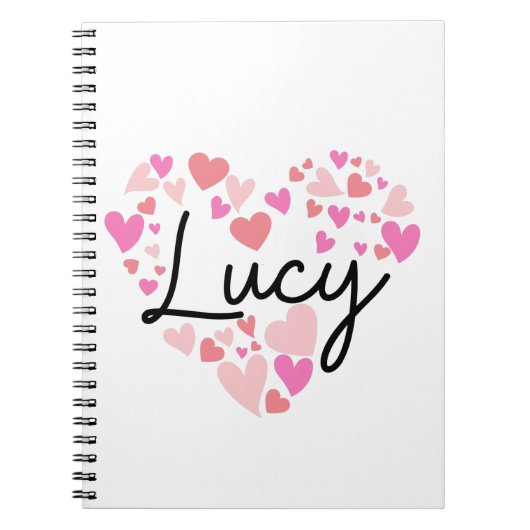 Ik hou van Lucy Notitieboek (Voorkant)