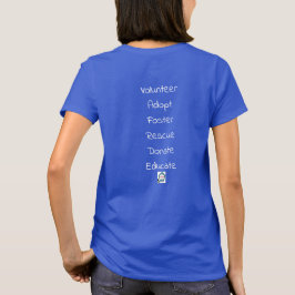 Ik hou van Lucy Shelter Donker T-shirt