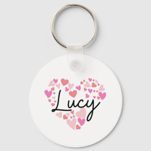 Ik hou van Lucy Sleutelhanger