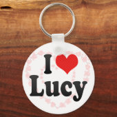 Ik hou van Lucy Sleutelhanger (Voorkant)