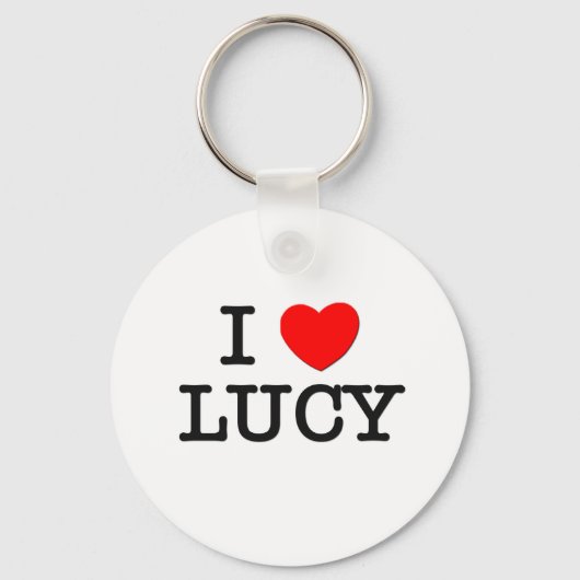 Ik hou van Lucy Sleutelhanger (Voorkant)