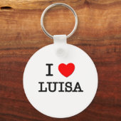 Ik hou van Luisa Sleutelhanger (Voorkant)
