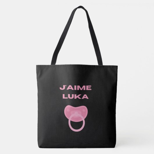 Ik hou van luka. tote bag (Voorkant)