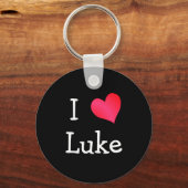 Ik hou van Luke Sleutelhanger (Voorkant)