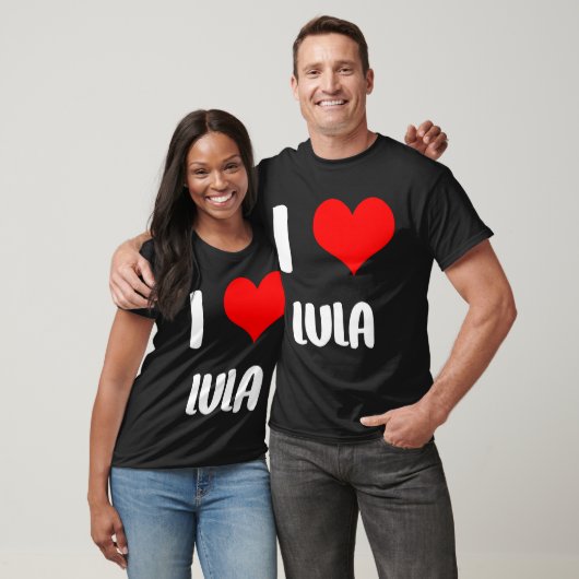 Ik hou van LULA valentijn, sorry dames-kerels, har T-shirt (Unisex)