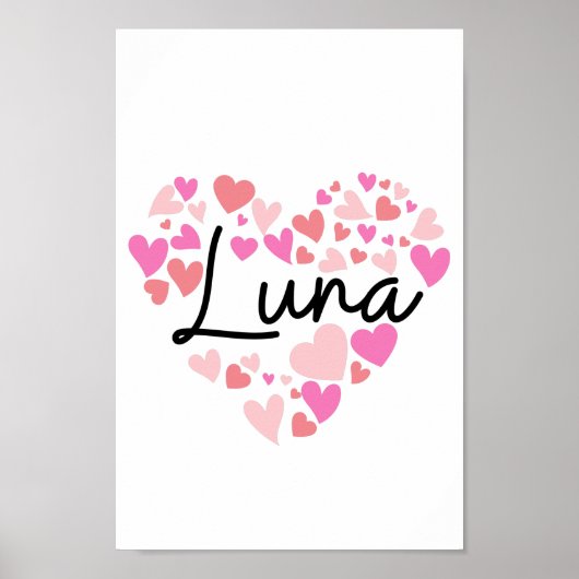 Ik hou van Luna Poster (Voorkant)