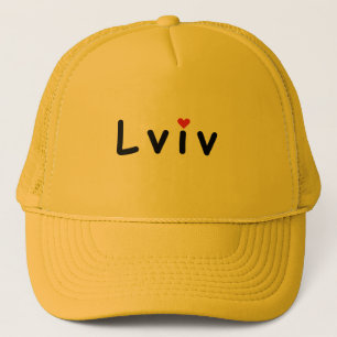 Ik hou van Lviv Oekraïne Trucker Pet